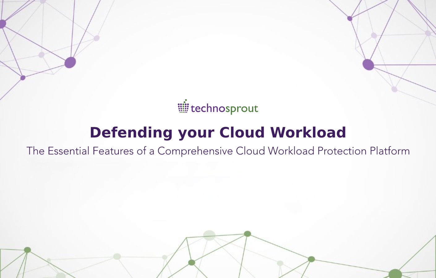 defending for cloud workload